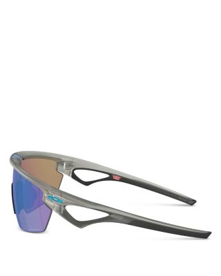 Sphaera Rectangle Shield Sunglasses, 136mm