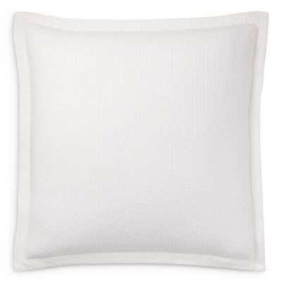 Brooke Textured Cotton Matelass&eacute; Euro Sham