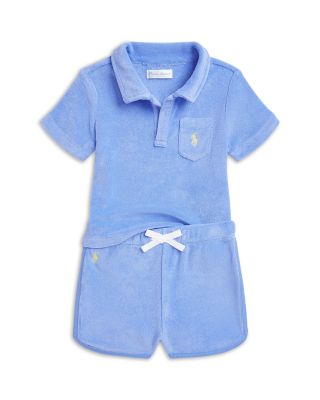 Ralph Lauren - Boys' Terry Polo Shirt & Short Set - Baby