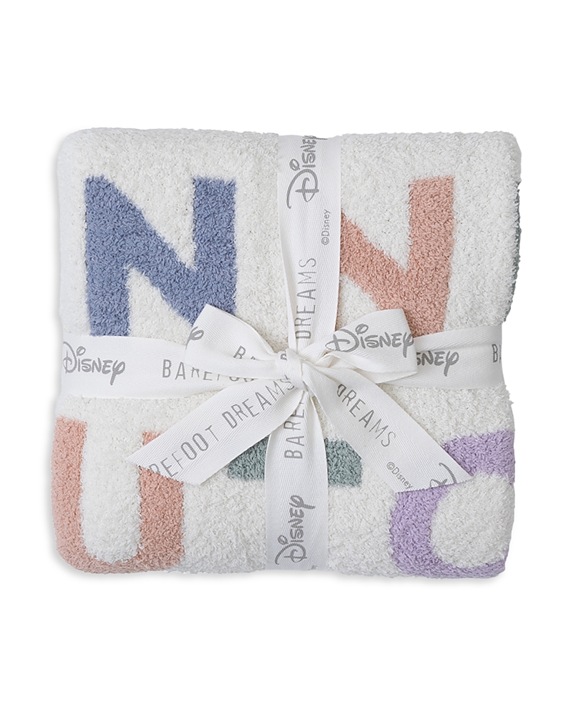 Barefoot Dreams Cozychic Disney Mickey & Friends Stroller Blanket In Cream Multi