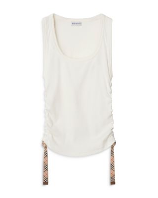 Ruched Sleeveless Top