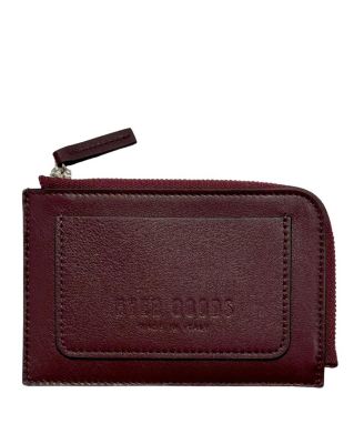 HYER GOODS - Italian Leather Piccolo Zip-Around Card Wallet
