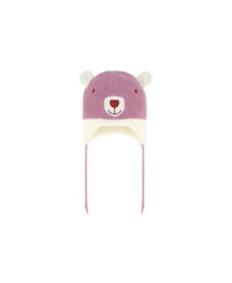 Deux par Deux - Girls' Peruvian Knit Hat - Baby