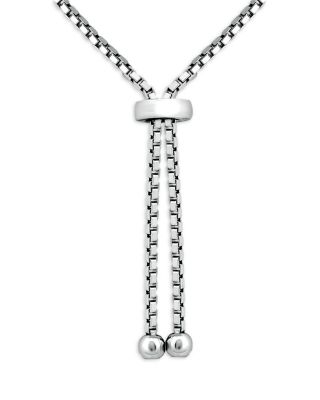 Heart Charm Cultured Freshwater Pearl Beaded Slider Bracelet in Sterling Silver - Exclusive