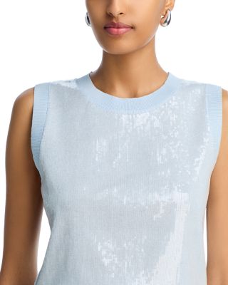 Sequin Sweater Tank - Exclusive