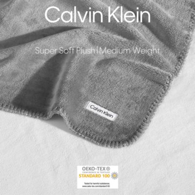 Modern Reversible Solid Throw, 70&amp;quot; x 50&amp;quot;