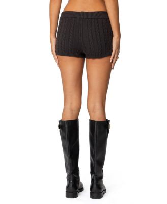 Avey Cable Knit Shorts