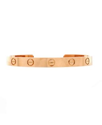 Pre-Owned Cartier - Love Cuff Bracelet 18K Rose Gold
