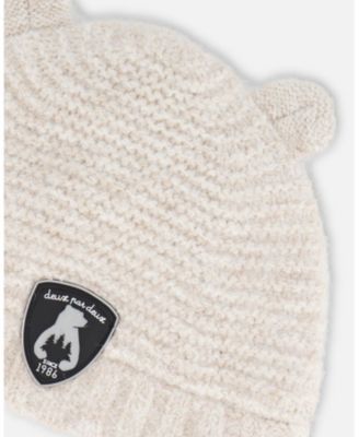 Unisex Knit Hat with Ears Off - Baby