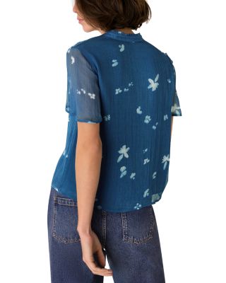 Sunbleached Floral Blouse