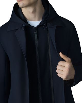 Mathias 3-in-1 Balmacaan Coat with Removable Down Liner