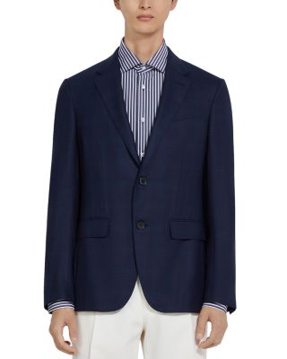ZEGNA - Patterned Wool Jacket