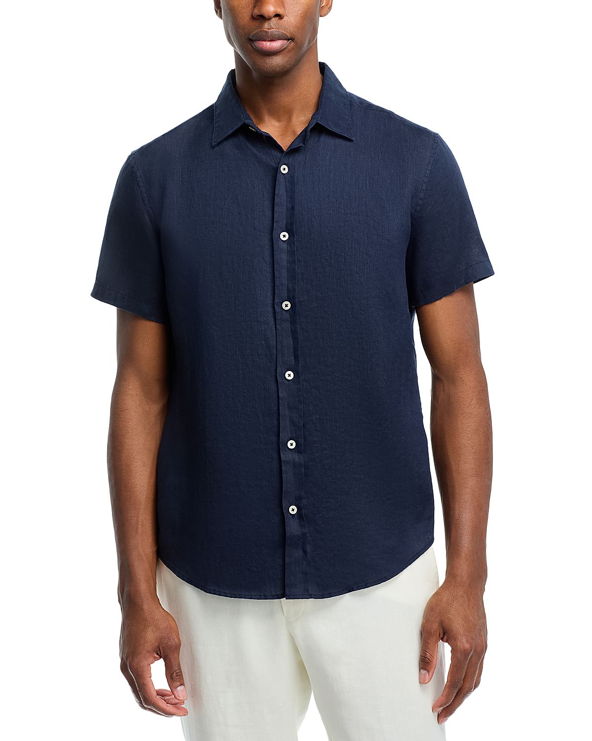 The Men's Store at Bloomingdale's Short Sleeve Linen Shirt