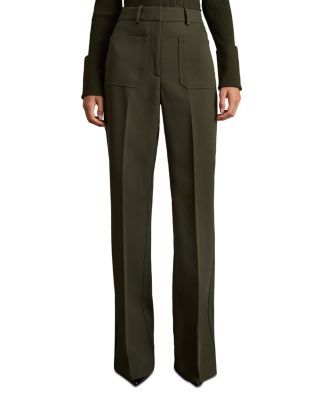 Reiss Petites Flare Leg Pants