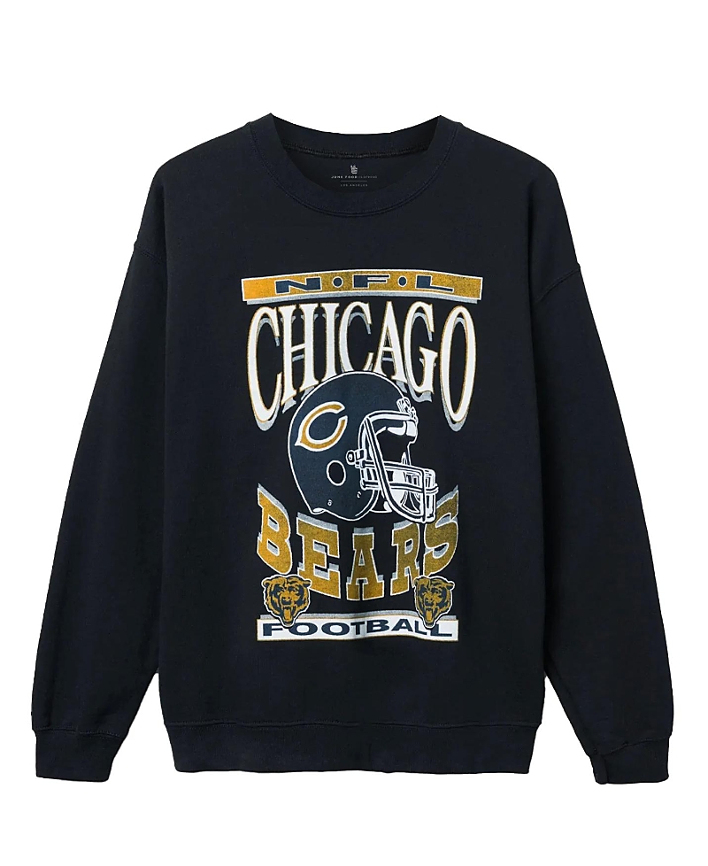 Junk Food Clothing Unisex Nfl Chicago Bears Helmet Flea Market Crew In Chicago Bears