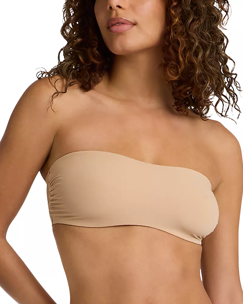 Commando Double Take Lace Bandeau Bra