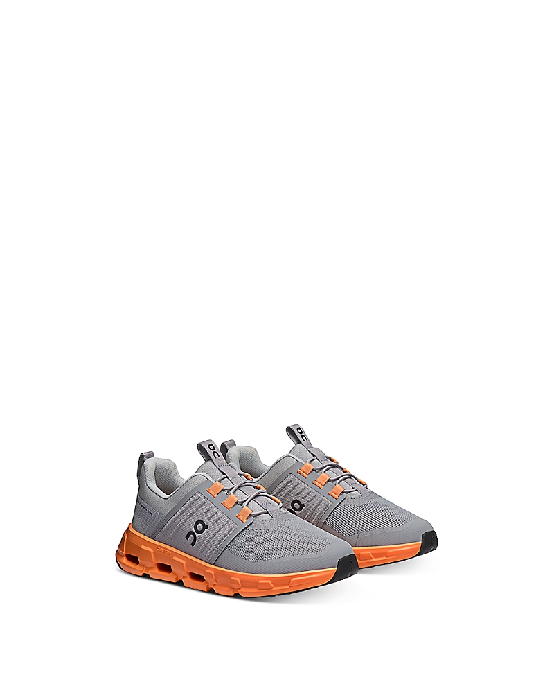 On Unisex Cloudswift Kids Running Sneakers - Toddler, Little Kid In Alloy Tangerine