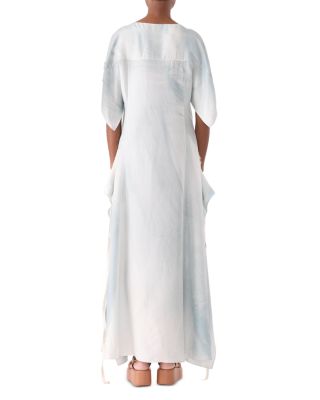 Silk Habotai Kimono Dress