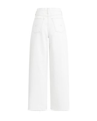 Relaxed Barrel Jeans in White