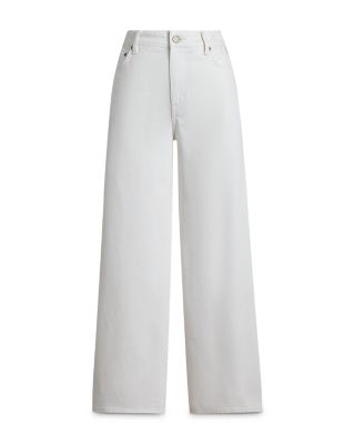 High Rise Wide Leg Cropped Jeans