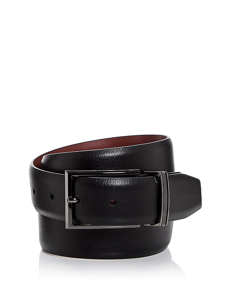 The Men's Store At Bloomingdale's Men's Iron Man Leather Belt - Exclusive In Black
