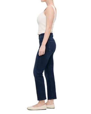 Petite Halle Instasculpt™ Straight Leg High Rise Jeans