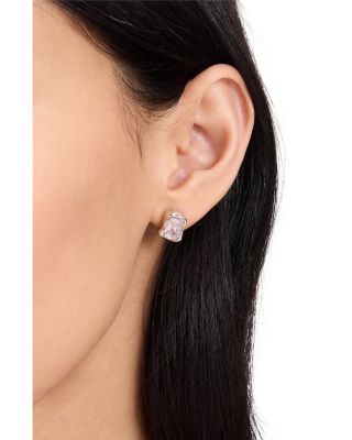 Molten Glass Stud Earrings