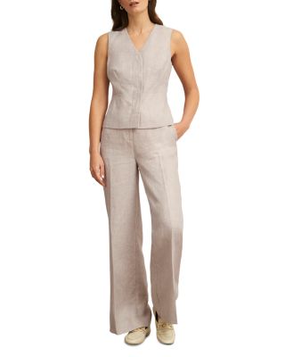 Alessia Linen Vest