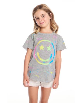 Girls' Smiley Star Graphic Tee - Little Kid, Big Kid