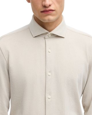 Hal Spread Collar Casual Button Down Shirt