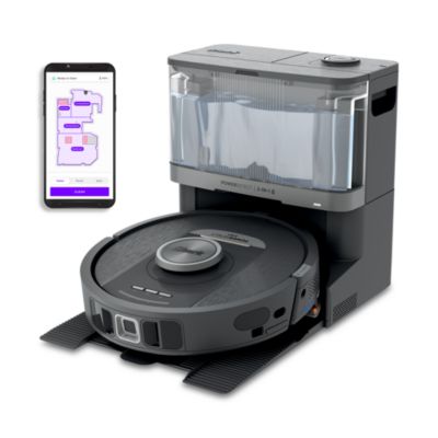 Shark - PowerDetect 2 in 1 Robot Vacuum and Mop with NeverTouch Base