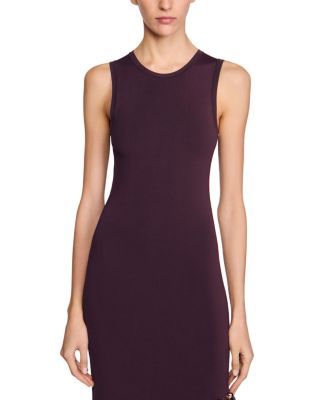 sandro asymmetric fringed dress SANDRO FRINGED MAXI DRESS