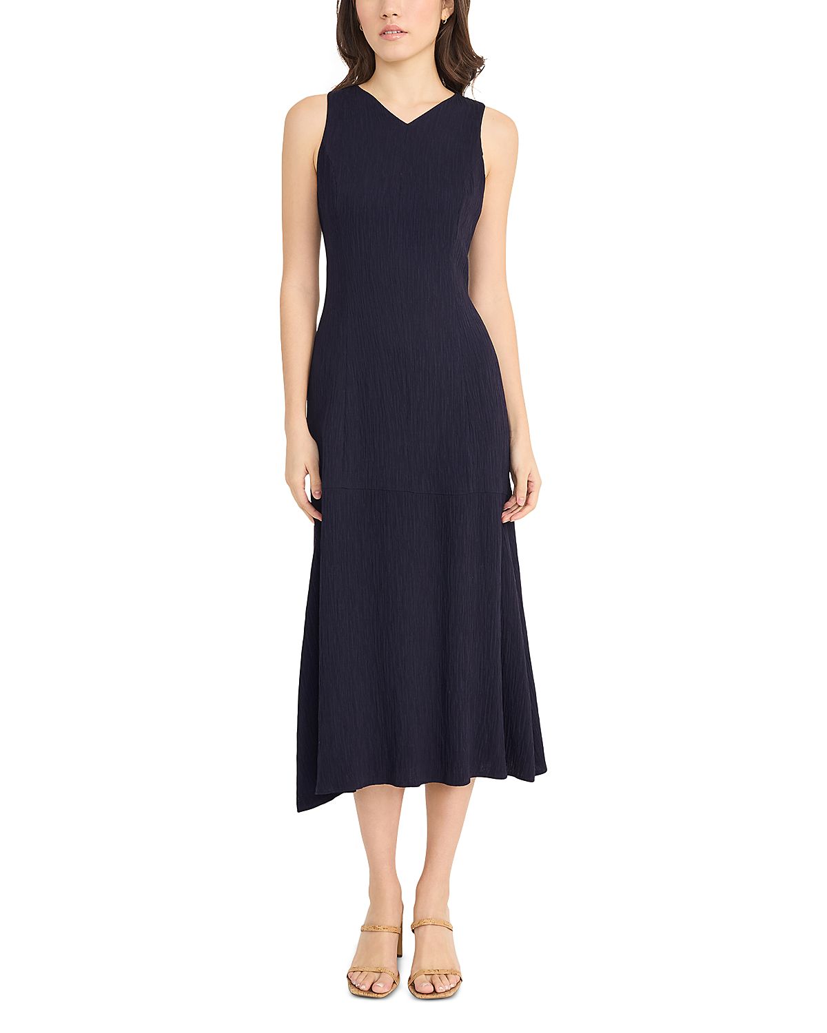 Luxely Textured Midi Dress
