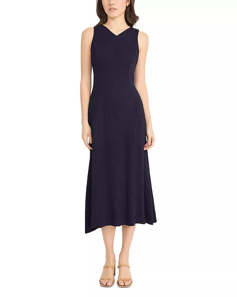Luxely Textured Midi Dress