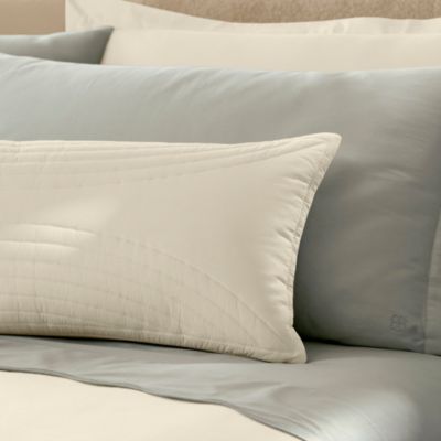 Signature Quilted Arch Decorative Lumbar Pillow with Insert