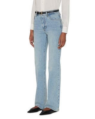 The Arrow High Rise Flare Leg Jeans