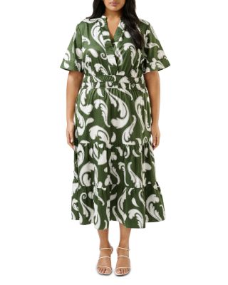 Estelle Plus - Sandswept Midi Dress