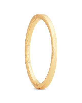 Farrier Medium Hinged Bangle Bracelet in 18K Gold Plated