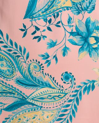 Printed Halter Mini Dress - Exclusive 