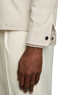 Technical Zip Front Overshirt