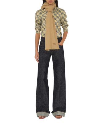 Equestrian Knight Design Cashmere & Silk Scarf