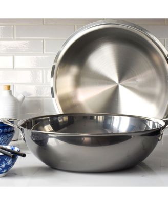 NanoBond&amp;reg; Molecular Titanium 7.5qt 14&amp;quot; Wok with Dome Lid