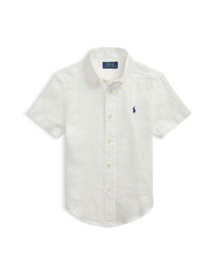 Ralph Lauren - Boys' Linen Short Sleeve Shirt - Little Kid