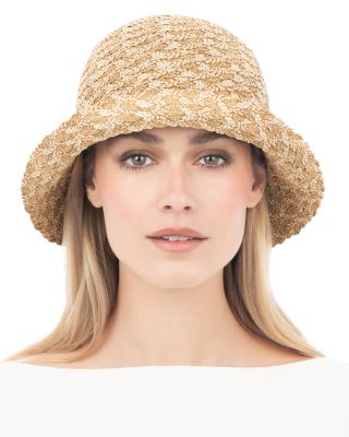 Woven Pith Bucket Hat