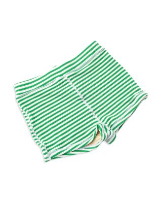 Girls' Ribbed Green Shorts - Little Kid, Big Kid