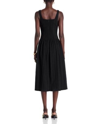 Eve Eyelet Midi Dress
