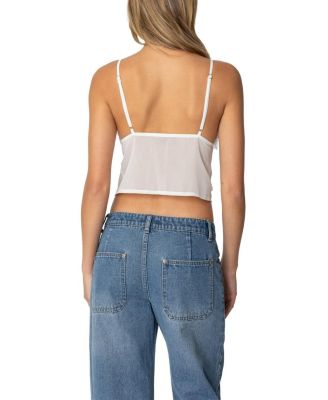 Ruffled Babydoll Top