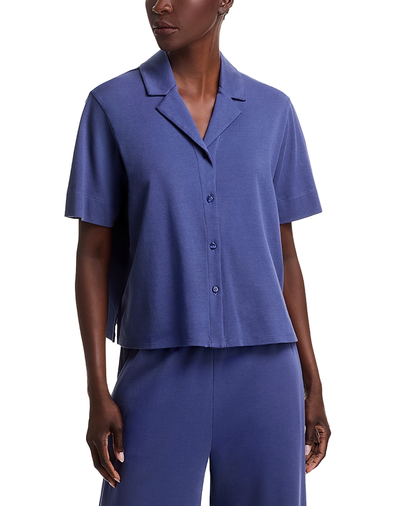 Eileen Fisher Notch Collar Shirt