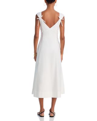Cotton Poplin Midi Dress - Exclusive