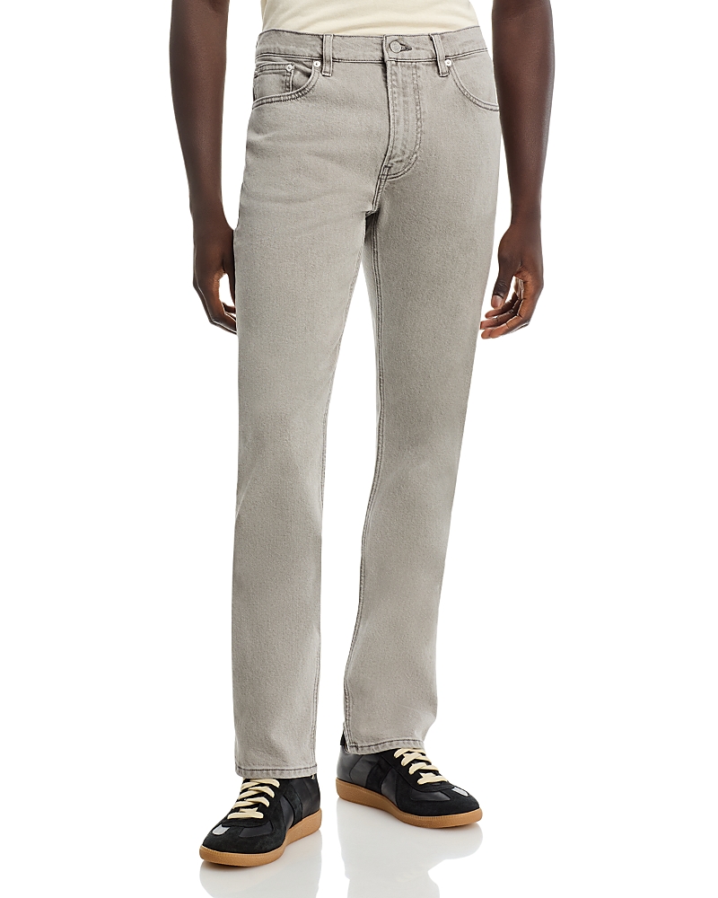Frame Modern Straight Fit Jeans In Clement In Orange